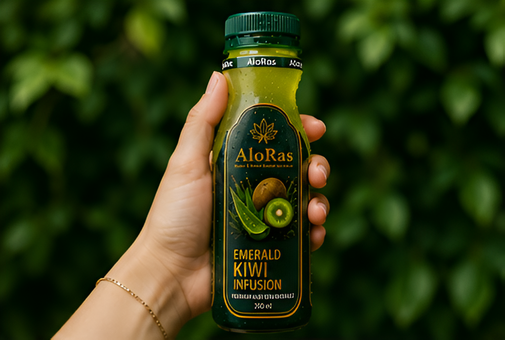 ALO RAS Aloe Vera + Kiwi Juice